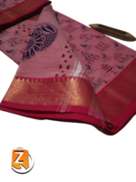 Warli Print Pure Cotton Saree | Traditional Ethnic Wear