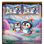 penguin-kids-printed-bedsheet