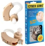 BTE Cyber Sonic Hearing Aid | 6-Level Volume Control Digital Sound Amplifier for Seniors & Hearing Support (Beige) - Image 7