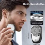Mini Electric Shaver for Men | USB Rechargeable Cordless Beard & Body Trimmer | Portable Waterproof Pocket Razor - Image 2