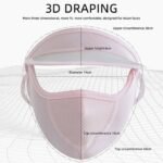 Summer Sunscreen Face Shield with Hat Brim | Ice Silk UV Protection Face Mask for Women | Breathable Outdoor Face Cover - Image 2
