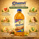 Chenvi Pure Gingelly Oil – Natural Sesame (Chekku) Oil - Image 2