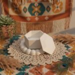 Combo 3 - round bubble tray + hexagon jewellery box - Image 2