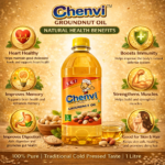 Chenvi Groundnut Oil – Pure Peanut Cooking Oil for Healthy - Image 2