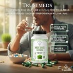 Wheat Grass Capsules (60 Count) – 100% Organic Plant-Based Immunity Booster | Natural Detox Supplement for Digestion, Energy & Stamina | Supports Glowing Skin & Healthy Hair | Non-GMO & Chemical Free - Image 2