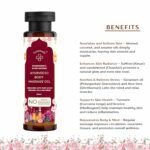Ayurvedic Body Massage Oil (100ml) for Glowing Skin & Stress Relief – Enriched with Saffron (Kesar), Sandalwood & Aloe Vera – Cold Pressed Natural Body Oil – Paraben & Mineral Oil Free - Image 5
