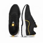 Men’s Black & Yellow Casual Sports Shoes | Lightweight Everyday Sneakers for Men & Boys | Durable Walking & Outdoor Shoes