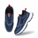 Men’s Blue & Black Casual Sports Shoes | Lightweight Everyday Sneakers for Men & Boys | Durable Outdoor Walking & Running Shoes