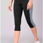 WUGO Women’s High GSM Gym Yoga Capri for Women & Girls