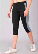 WUGO Women’s High GSM Gym Yoga Capri for Women & Girls