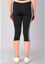 WUGO Women’s High GSM Gym Yoga Capri for Women & Girls - Image 4