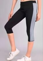 WUGO Women’s High GSM Gym Yoga Capri for Women & Girls - Image 2