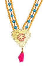 3 Line Special Sandhana Malai | Chandan Garland | 20 Inch Handmade Decorative Pooja Garland for Photo Frames, Temple & Home Decor - Image 4