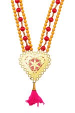 3 Line Special Sandhana Malai | Chandan Garland | 20 Inch Handmade Decorative Pooja Garland for Photo Frames, Temple & Home Decor - Image 6