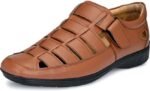 Men’s Genuine Leather Sandal Shoes | Stylish Brown Roman Sandals for Men | Comfortable Outdoor Leather Sandal Shoes - Image 2