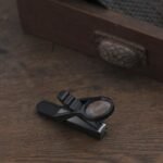 Magnifying Glass Nail Clipper with 3X Zoom | Stainless Steel Nail Cutter with Built-in File & Anti-Slip Handle (Black) - Image 4