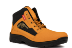 Latest Premium Men’s Yellow Gun Boots | Lace-Up Ankle Length Boots for Men | Stylish Casual & Outdoor Boots with Durable PVC Sole - Image 5