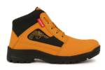 Latest Premium Men’s Yellow Gun Boots | Lace-Up Ankle Length Boots for Men | Stylish Casual & Outdoor Boots with Durable PVC Sole - Image 3