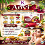 Anvi Homemade Bathing Soap – Pure Glycerine Natural Soap