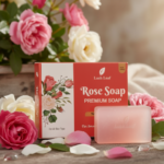 Lush Leaf Rose Soap | Handmade Herbal Soap for Soft & Glowing Skin