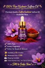 Pure Saffron Oil (Kesar Oil) – Lab Tested & Wholesale Price - Image 2