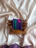 Party ware Bangles for women | Silk thread bangles | Handmade thread bangles | Kundan thread bangles | Bridal thread bangles | Customized bangles