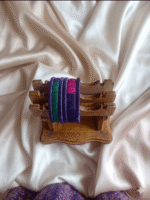 Party ware Bangles for women | Silk thread bangles | Handmade thread bangles | Kundan thread bangles | Bridal thread bangles | Customized bangles - Image 2