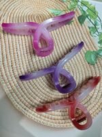 Jumbo Size Infinity Hair Claw Clip for Women - Image 3