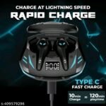 HOPPUP XO3 Gaming Earbuds | 35ms Low Latency | 13mm Drivers | 50H Playtime | Bluetooth 5.3 TWS Earbuds with Type-C Fast Charging (White) - Image 2