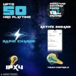 HOPPUP XO3 Gaming Earbuds | 35ms Low Latency | 13mm Drivers | 50H Playtime | Bluetooth 5.3 TWS Earbuds with Type-C Fast Charging (White) - Image 5