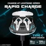 HOPPUP XO3 Gaming Earbuds | 35ms Low Latency | 13mm Drivers | 50H Playtime | Bluetooth 5.3 TWS Earbuds with Type-C Fast Charging (White) - Image 8