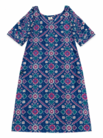 Cotton Patola Print Knee-Length Top for Women | 3/4 Sleeves | Casual & Ethnic Wear Pure 60x60 - Image 2