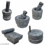 Miniature Stone Kitchen Set | Mini Toy Model for Kids & Pooja | Stoneware Set for Housewarming & Grihapravesam Gift