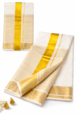 Border Tissue Neli Cotton Blend Saree for Women | Elegant Saree on ZoomMart - Image 2