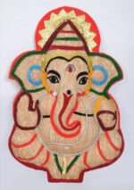 Vetiver Vinayagar Idol 14 Inch | Natural Vetiver Ganesha Statue | Eco-Friendly Pooja Idol | Aromatic Home Decor