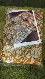 Handloom Cotton Kalamkari Soft Saree - Image 2
