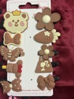 Slayo Kids Cartoon Hair Clips Set for Girls set of ten ( 10 ) - Image 4