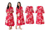 Women Red Floral Cotton Kurti Dress | Stylish Printed A-Line Kurta - Image 5