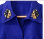 Women’s Royal Blue Shirt & Palazzo Set | Stylish Casual Co-Ord Set for Women - Image 4