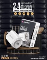 ARBANIX CH-80 2.4A Mobile Charger with Micro USB Cable | Fast Charging Single USB Adapter - Image 3
