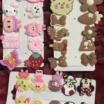 Slayo Kids Cartoon Hair Clips Set for Girls set of ten ( 10 )