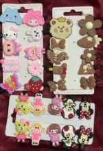 Slayo Kids Cartoon Hair Clips Set for Girls set of ten ( 10 )