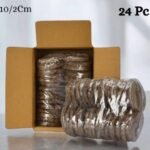 Cow Dung Upple (24 Pcs) | Natural Gomaya Cakes for Pooja & Havan | Organic Dried Cow Dung | Home Ritual & Agarbatti Use