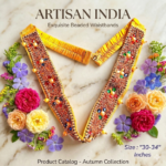 Navratna Glow Vaddanam | Designer Waist Belt for Saree & Lehenga | Adjustable Bridal Kamarband | Traditional Jewellery