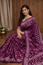 Handloom Cotton Kalamkari Soft Saree – Lightweight Printed Ethnic Wear for Daily & Festive Use