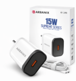 ARBANIX CH-90 15W Mobile Charger with Cable | Fast Charging Single USB Adapter - Image 4
