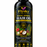 FlySky Magic Herbal Hair Oil – 130+ Herbs & Flowers Infused – 200ml