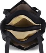 Women’s Black Tote Handbag - Image 4
