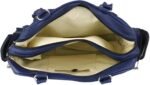 Women’s Blue Tote Handbag with Multiple Pockets - Image 4