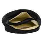 Women’s Black Handbag with Quilted Front Pocket - Image 5